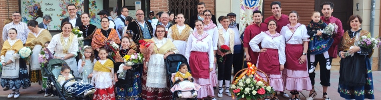 Ofrenda de flores al Cristo 2025