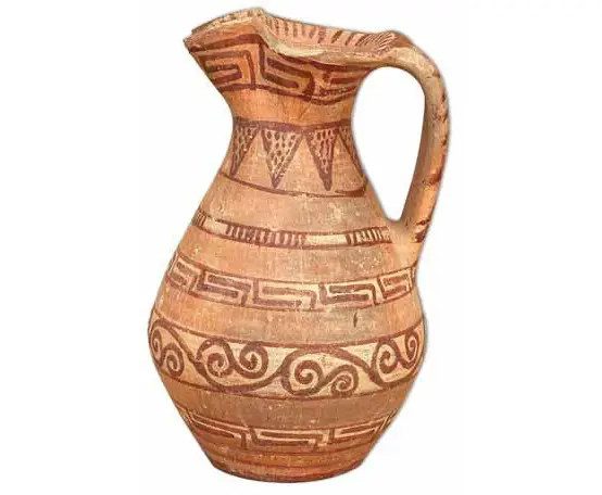Oinochoe para servir vino, procedente de Coimbra del Barranco
